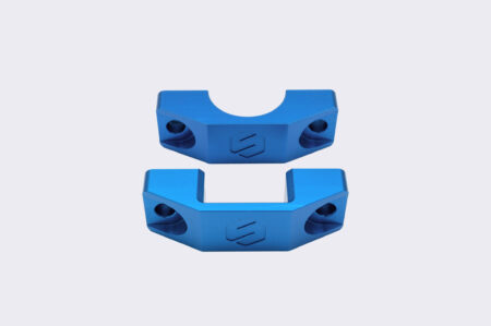 Subaru Impreza GD 5x100PCD solid mount anodized blue